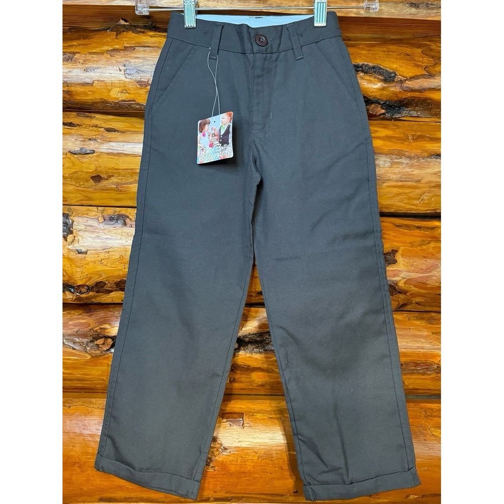 Rugged Butts Grey Dress Pants Boys Size 5‎
